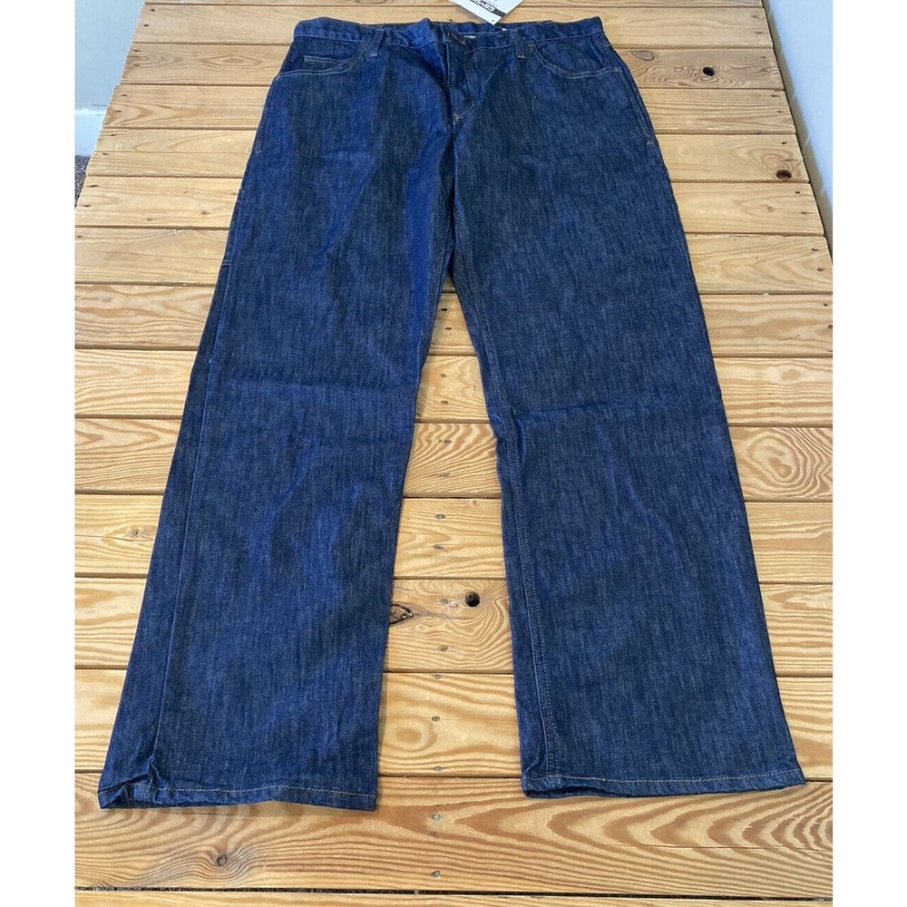 NWT Crude Straight Leg Jeans Size 38x32 Men’s Blue